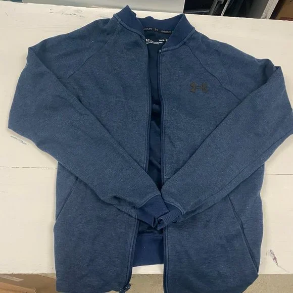 Under Armour Men's UA Double Knit Bomber Jacket - Small - Picture 1 of 2